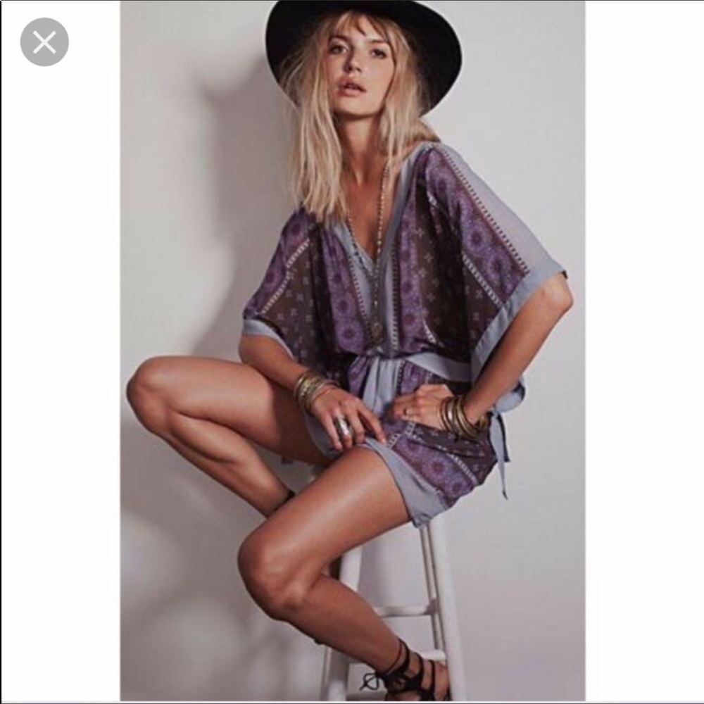 Free People boho dress. EUC